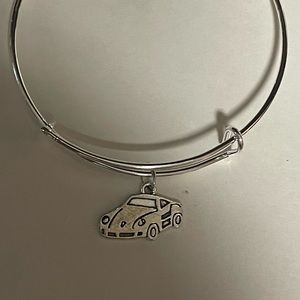 Race car charm bracelet